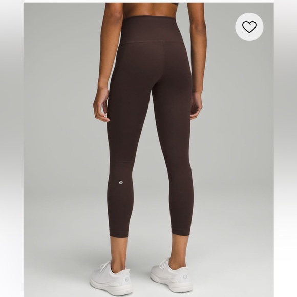 Lululemon Wunder Train High-Rise Tight 25” - Espresso - Picture 2 of 4